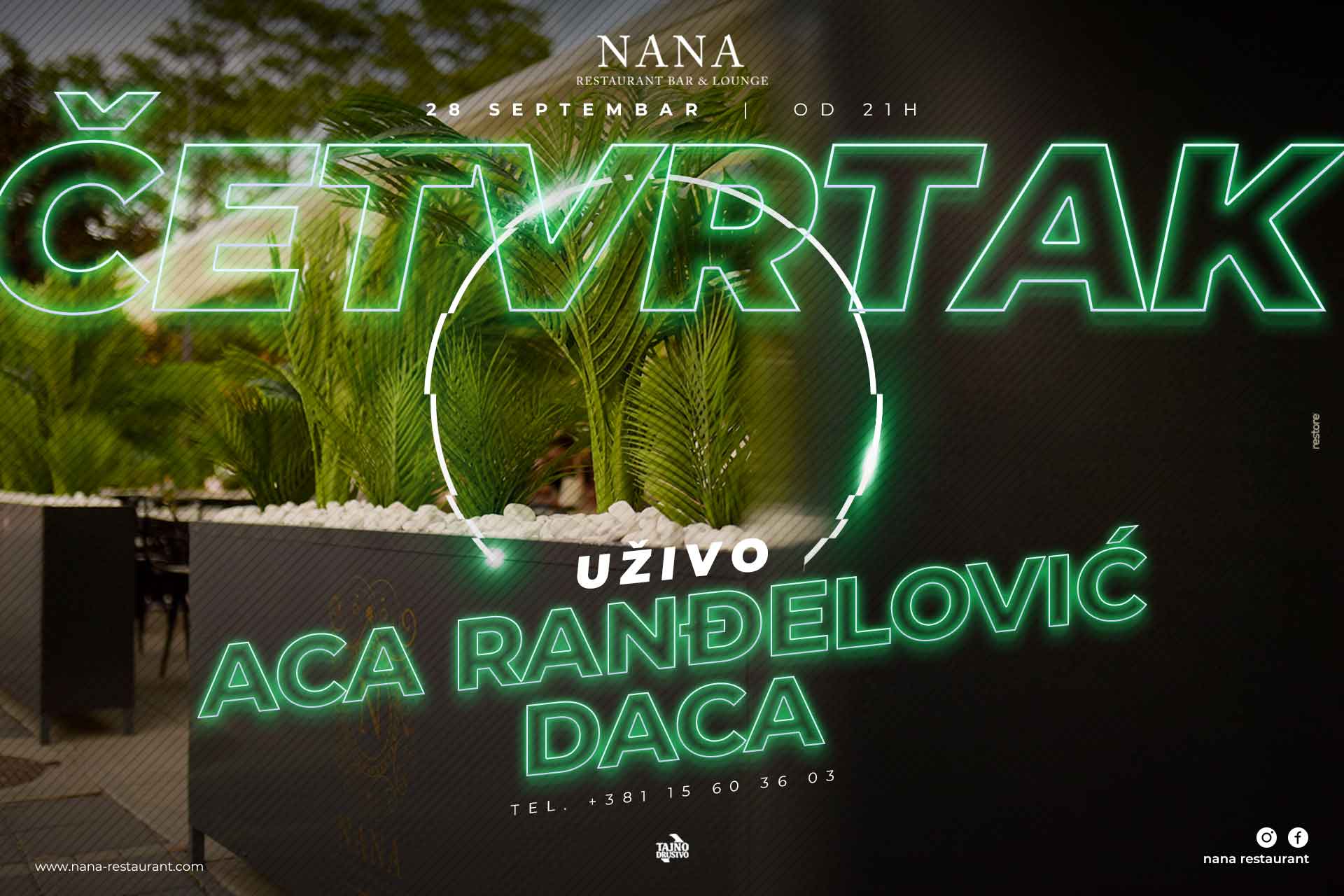 Akustično veče - četvrtak