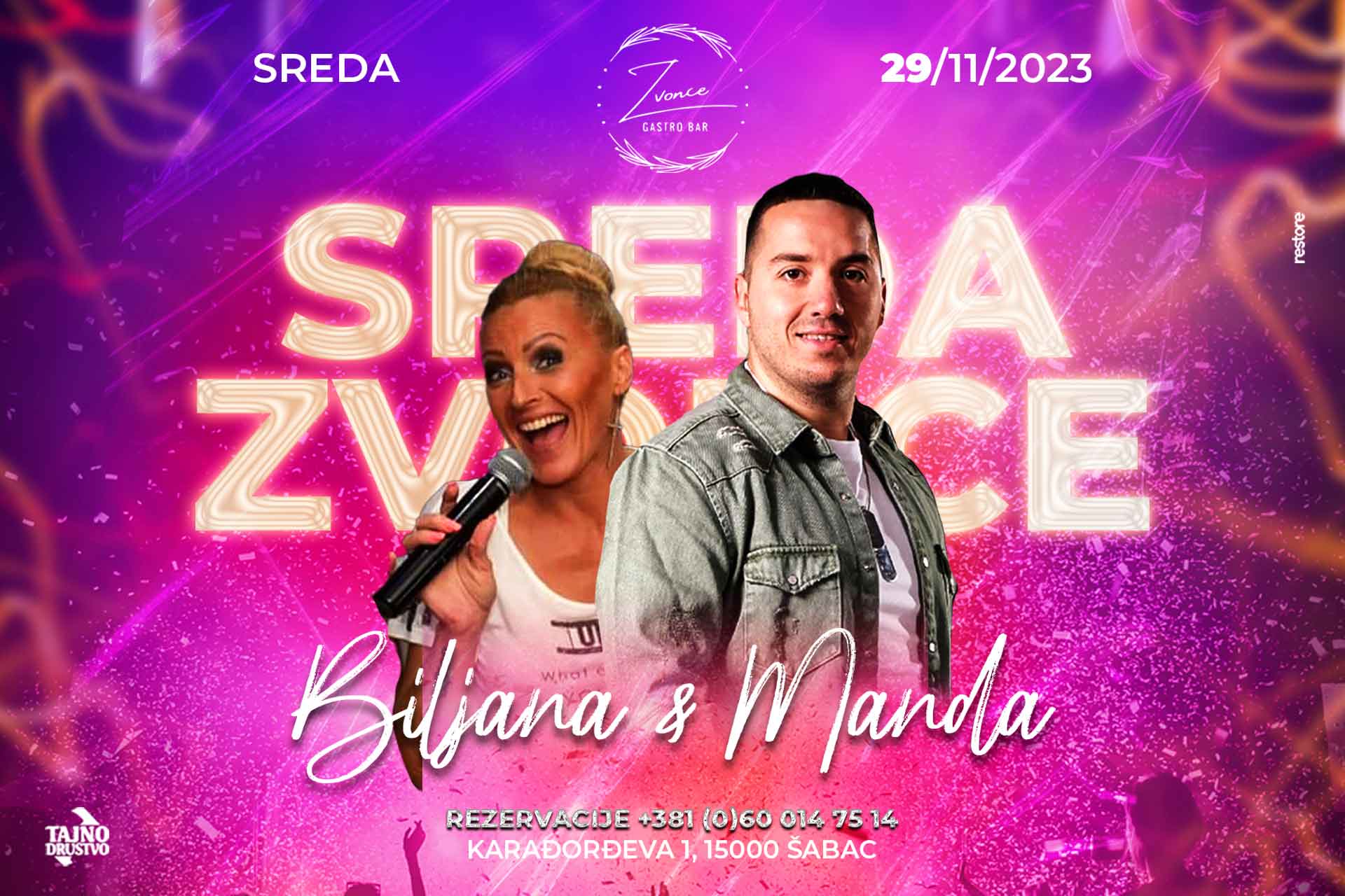 Biljana i Manda - uživo
